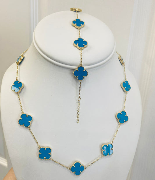 Blue vc necklace