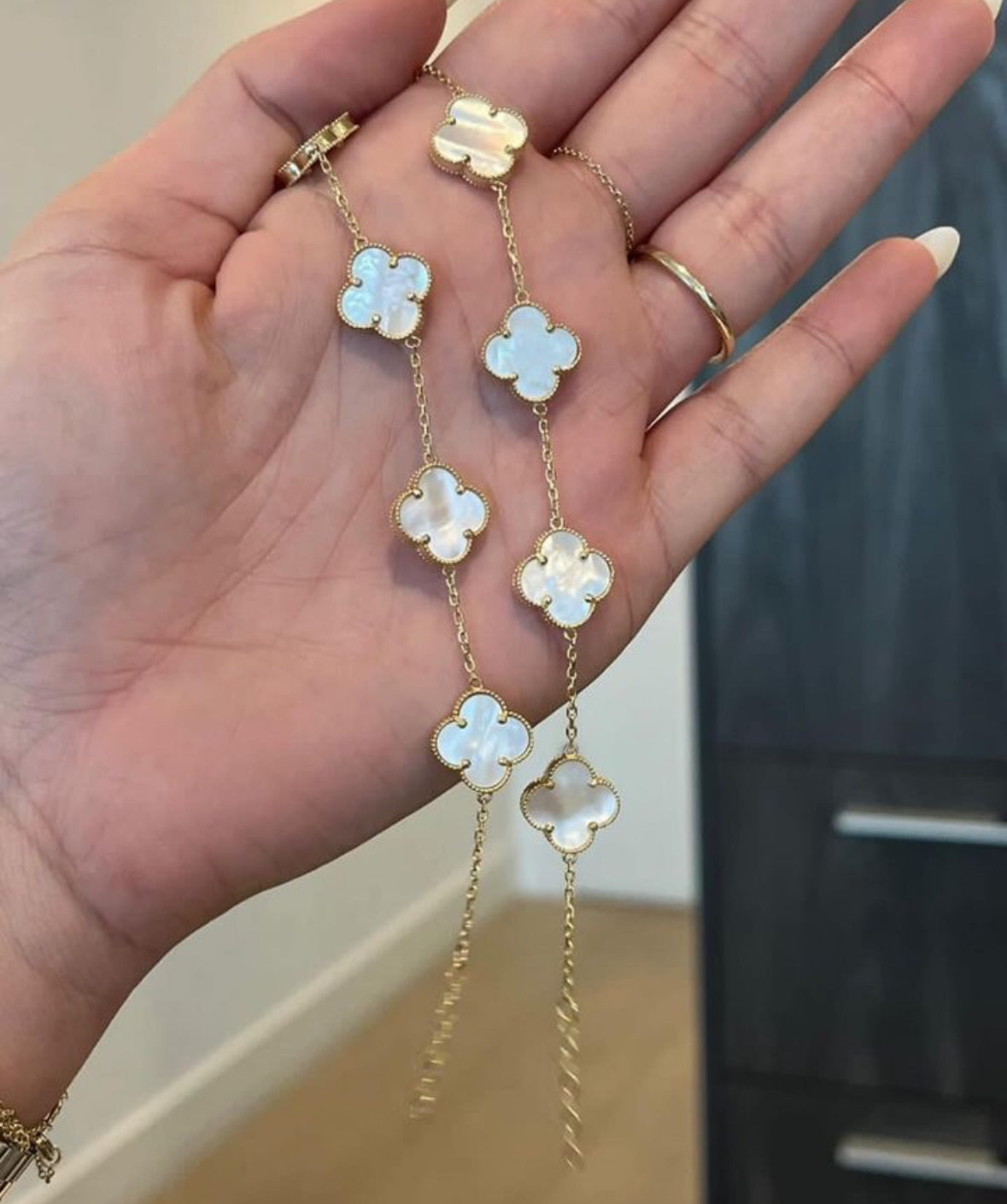 White clover bracelet