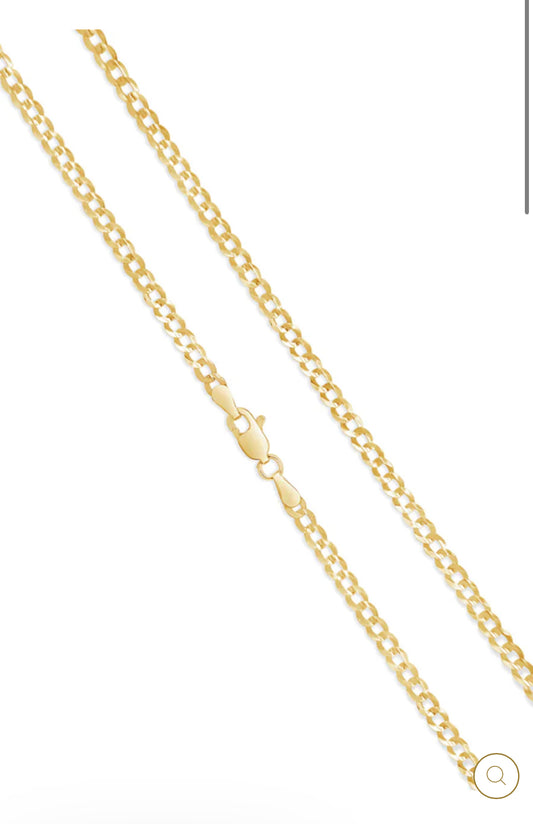 CUBANA ITALIAN 3MM CHAIN size 22”