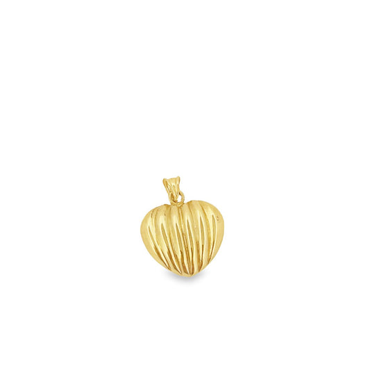 Corazón Lineas 14K gold