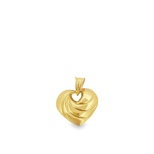 Corazón 14K gold Pendant