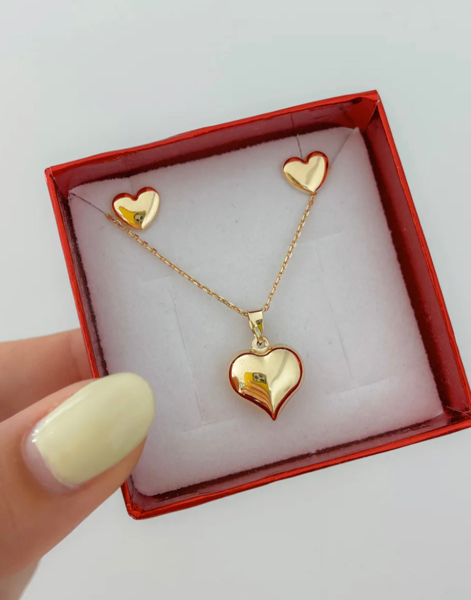 Corazon Set 14k