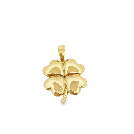 Trébol Gold Pendant