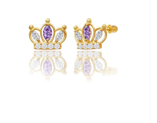 Crown Earrings