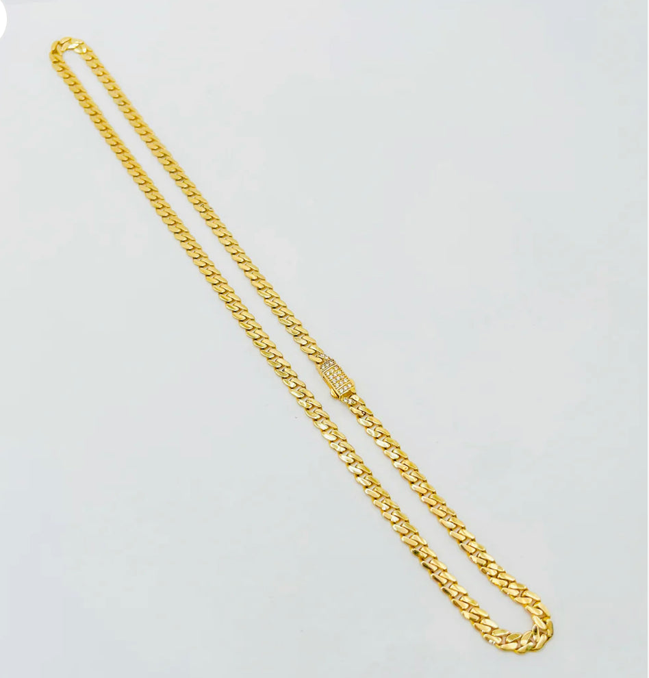 14k Monaco Necklace 4mm