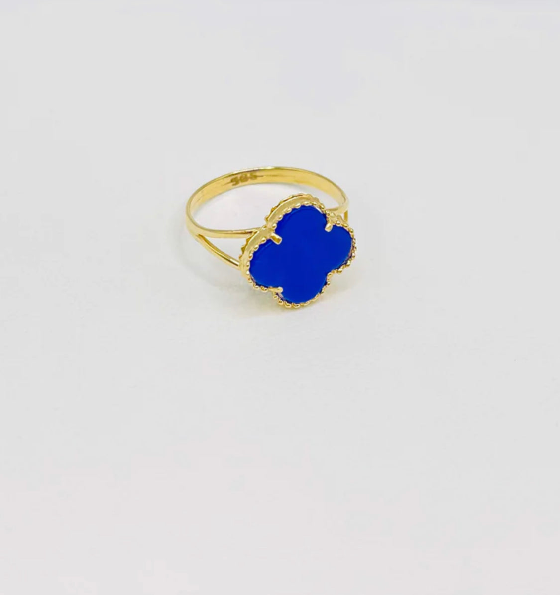 Royal Blue Van Cleef Ring