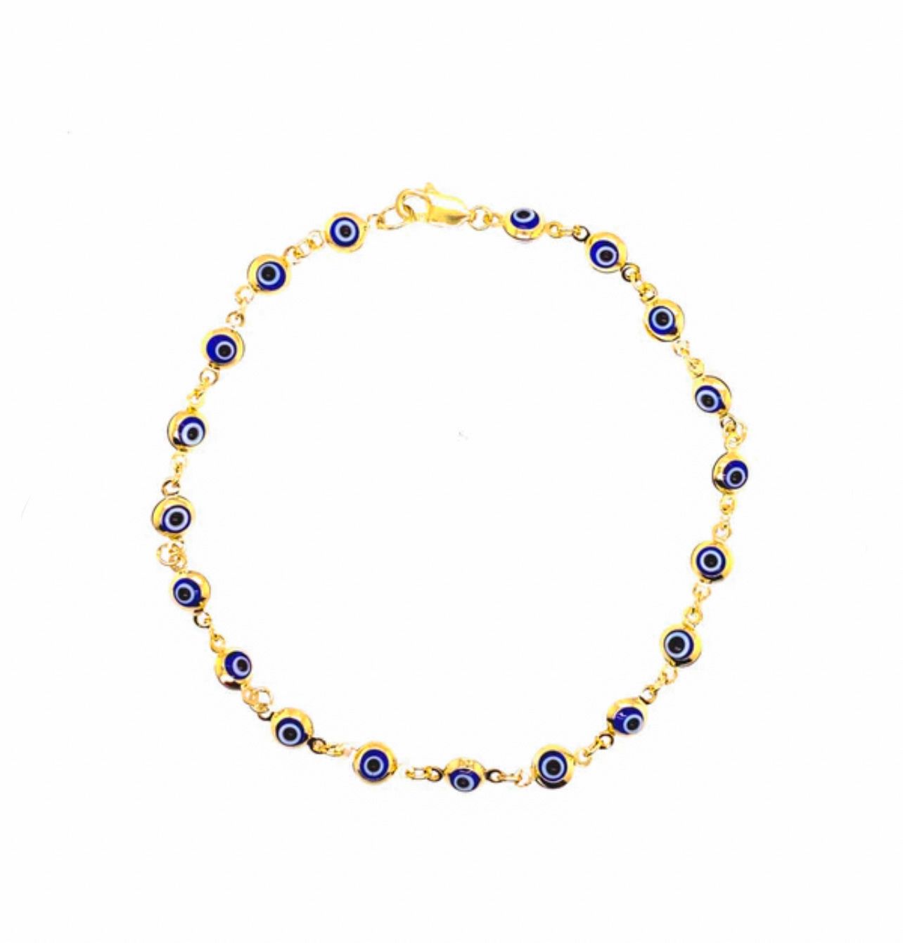 Dark Blue Eye Bracelet